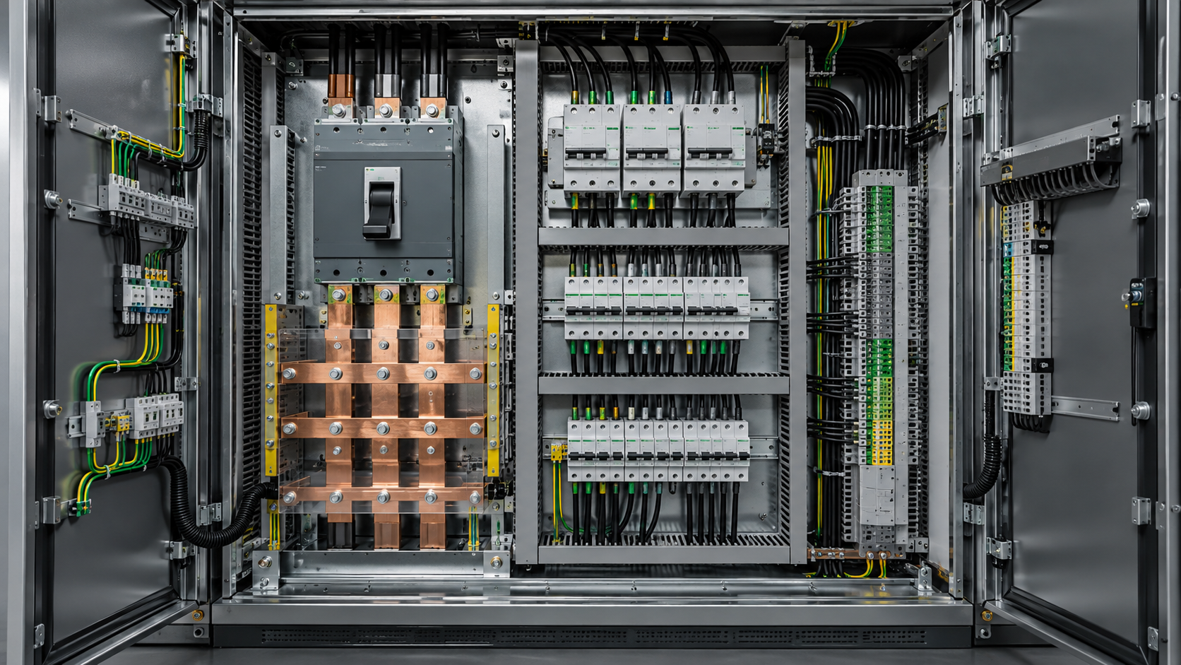 Cuadro eléctrico industrial de baja tensión